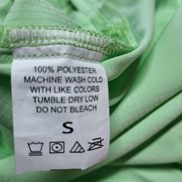 Outdoor by Hilton New Men's Size‎ Small Button Shirt Green Long Sleeve Comfy Top - Picture 10 of 13